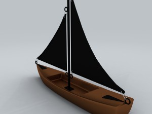 vehicle - sailing 07 3D Model