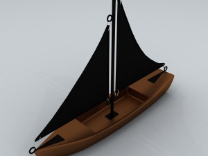 vehicle - sailing 07 3D Model