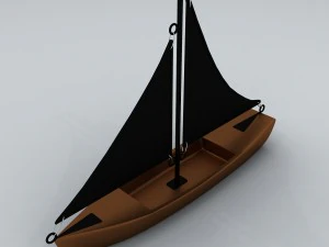 vehicle - sailing 07 3D Model