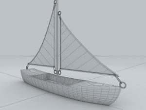 vehicle - sailing 07 3D Model