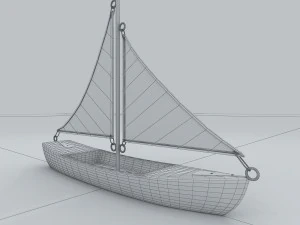 vehicle - sailing 07 3D Model