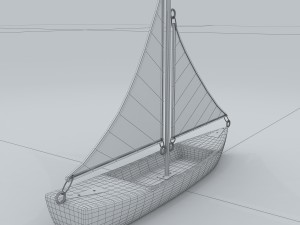 vehicle - sailing 07 3D Model
