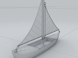 vehicle - sailing 07 3D Model