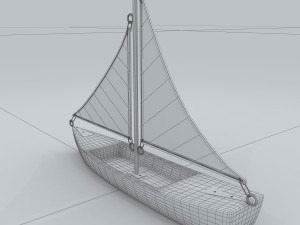vehicle - sailing 07 3D Model
