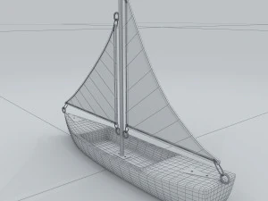 vehicle - sailing 07 3D Model
