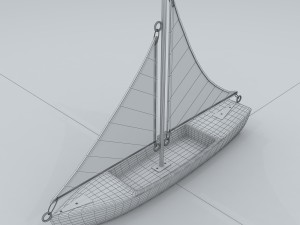 vehicle - sailing 07 3D Model