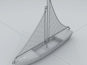 vehicle - sailing 07 3D Model