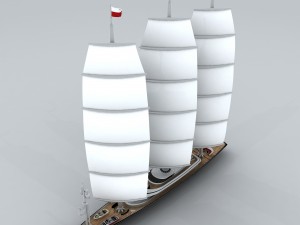 vehicle - sailing 08 3D Model