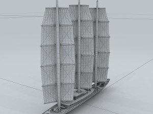 vehicle - sailing 08 3D Model