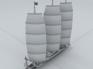 vehicle - sailing 08 3D Model