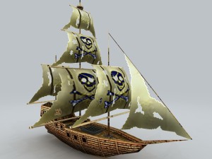 vehicle - sailing 09 3D Model