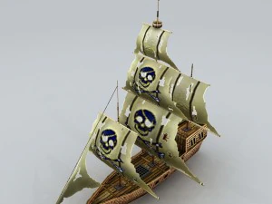 vehicle - sailing 09 3D Model