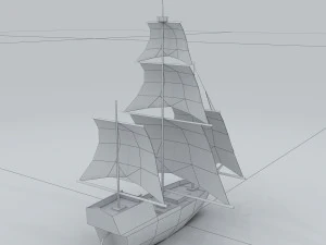 vehicle - sailing 09 3D Model