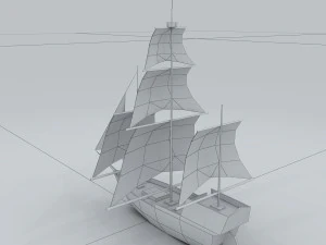vehicle - sailing 09 3D Model