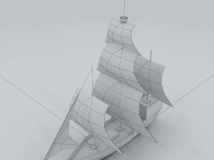 vehicle - sailing 09 3D Model