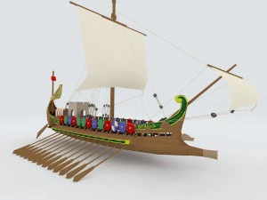 vehicle - sailing 10 3D Model