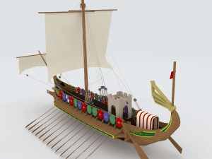 vehicle - sailing 10 3D Model