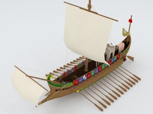 vehicle - sailing 10 3D Model