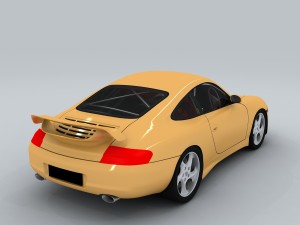 vehicle - supercar car 01 Modello 3D
