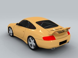 vehicle - supercar car 01 Modello 3D