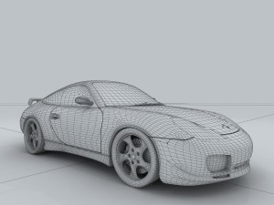 vehicle - supercar car 01 Modello 3D