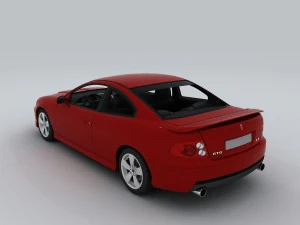 vehicle - supercar car 02 3D Model