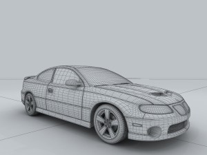 vehicle - supercar car 02 3D 모델