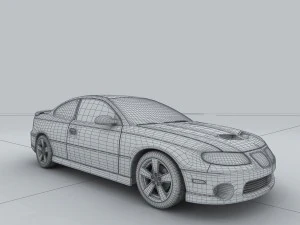 vehicle - supercar car 02 3D Model