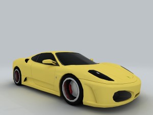 vehicle - supercar car 04 3D 모델