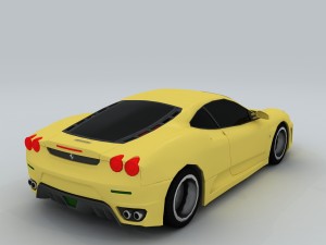 vehicle - supercar car 04 3D-Modell