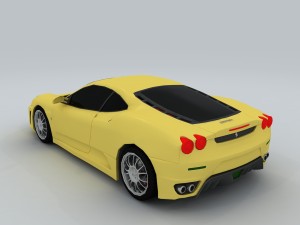vehicle - supercar car 04 3D-Modell