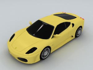 vehicle - supercar car 04 3D-Modell
