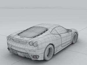 vehicle - supercar car 04 3D-Modell