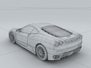 vehicle - supercar car 04 3D-Modell
