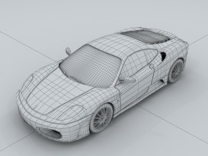 vehicle - supercar car 04 3D-Modell