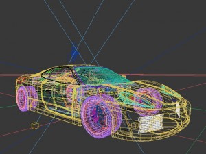 vehicle - supercar car 04 3D-Modell