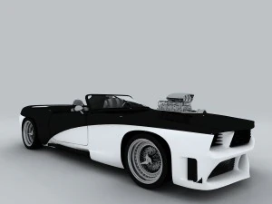 vehicle - supercar car 05 3D Model