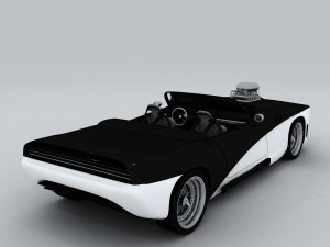 vehicle - supercar car 05 3D Model
