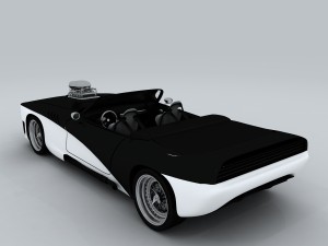 vehicle - supercar car 05 3D Model