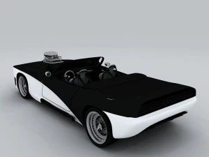 vehicle - supercar car 05 3D Model