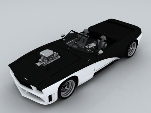 vehicle - supercar car 05 3D Model