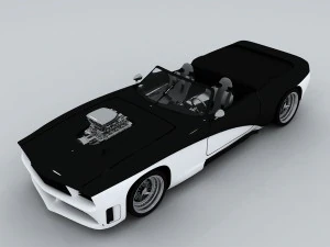 vehicle - supercar car 05 3D Model
