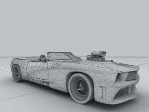 vehicle - supercar car 05 3D Model