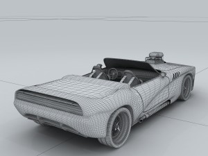 vehicle - supercar car 05 3D Model