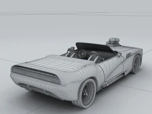 vehicle - supercar car 05 3D Model