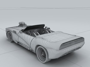vehicle - supercar car 05 3D Model