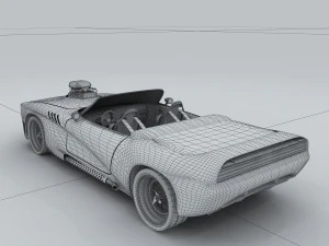 vehicle - supercar car 05 3D Model