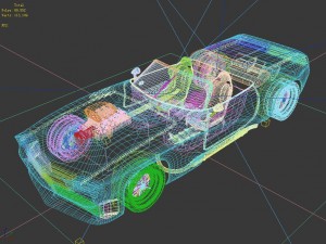vehicle - supercar car 05 3D Model