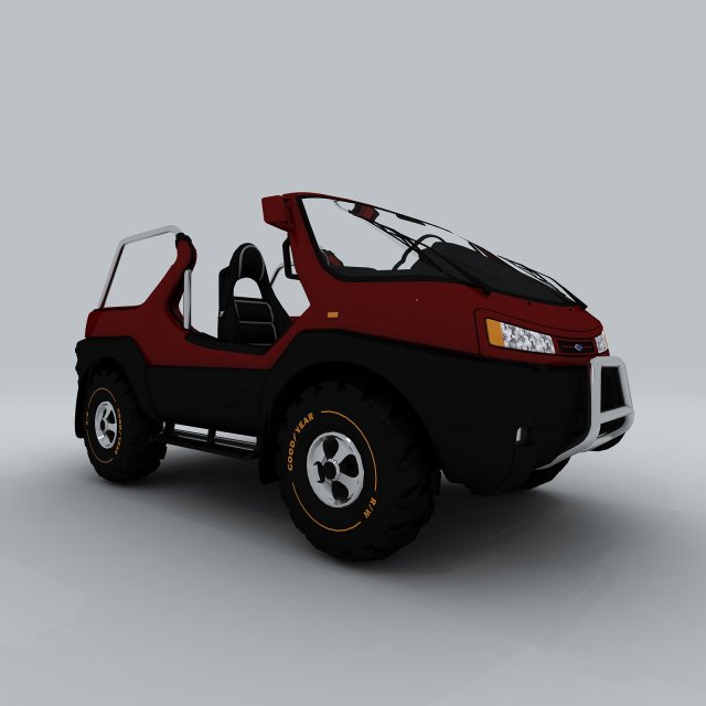 vehicle - supercar car 06 3D 模型 .c4d .max .obj .3ds .fbx .stl .blend 