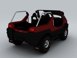 vehicle - supercar car 06 3D 模型